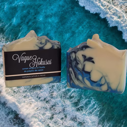 Savon Vague Hokusaï Fabriqué en Aveyron - Savons Jasper